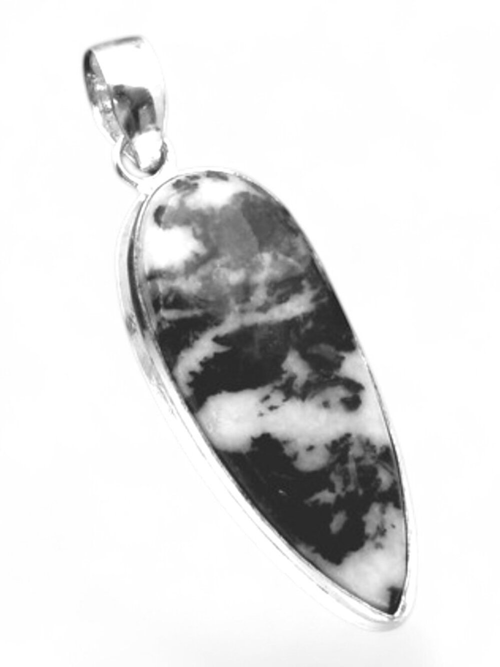 Buffalo Turquoise Gemstone Handmade Pendant 2.4"